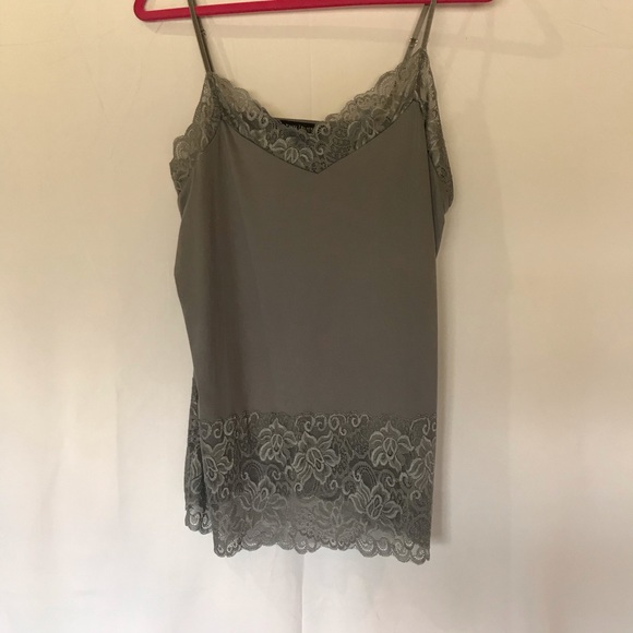 White House Black Market Tops - 🌟NWT White House Black Market Wide Lace Cami XL